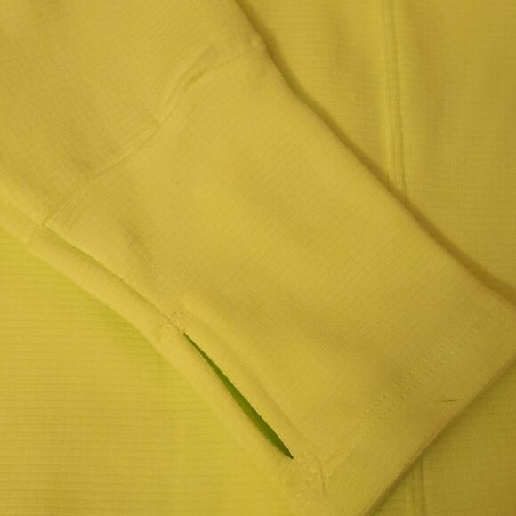 Marika Tek Long Sleeve Running Top Safety Green - Picture 9 of 11